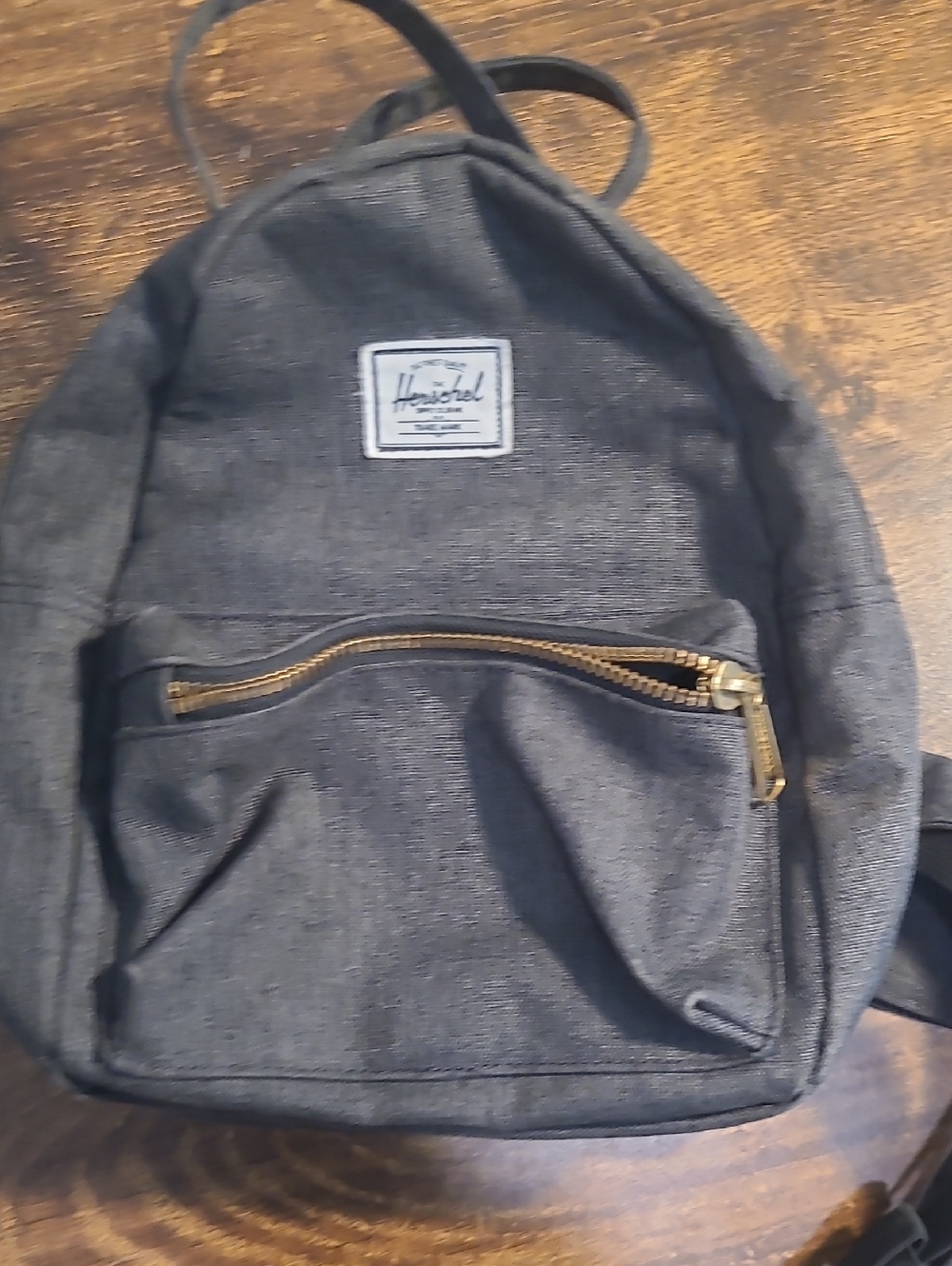 Mini Backpack‎ in Charcoal Gray
